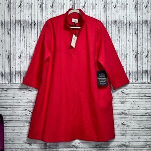 Tuckernuck Ponte Clifton Collared Mini Dress